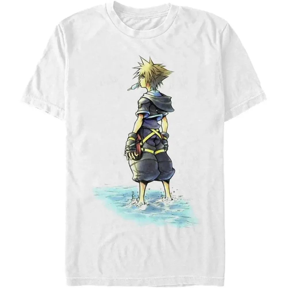 Best Fifth Sun Kingdom Hearts - Sora at the Beach - T-Shirt