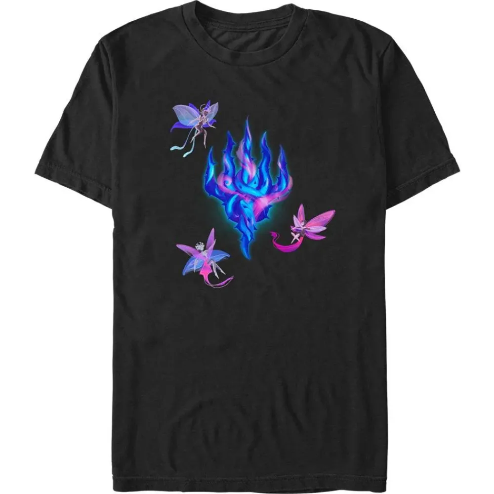 Outlet Fifth Sun Magic: The Gathering - Planeswalker With Faeries - T-Shirt