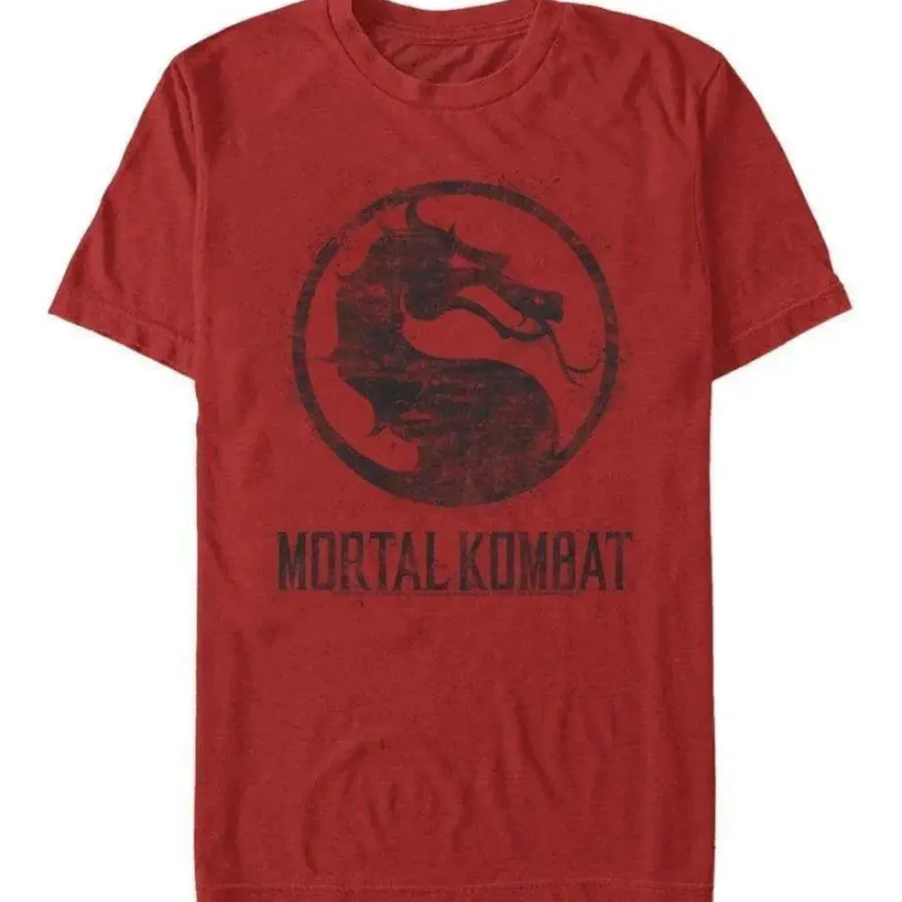 New Fifth Sun Mortal Kombat - Splatter Logo - T-Shirt