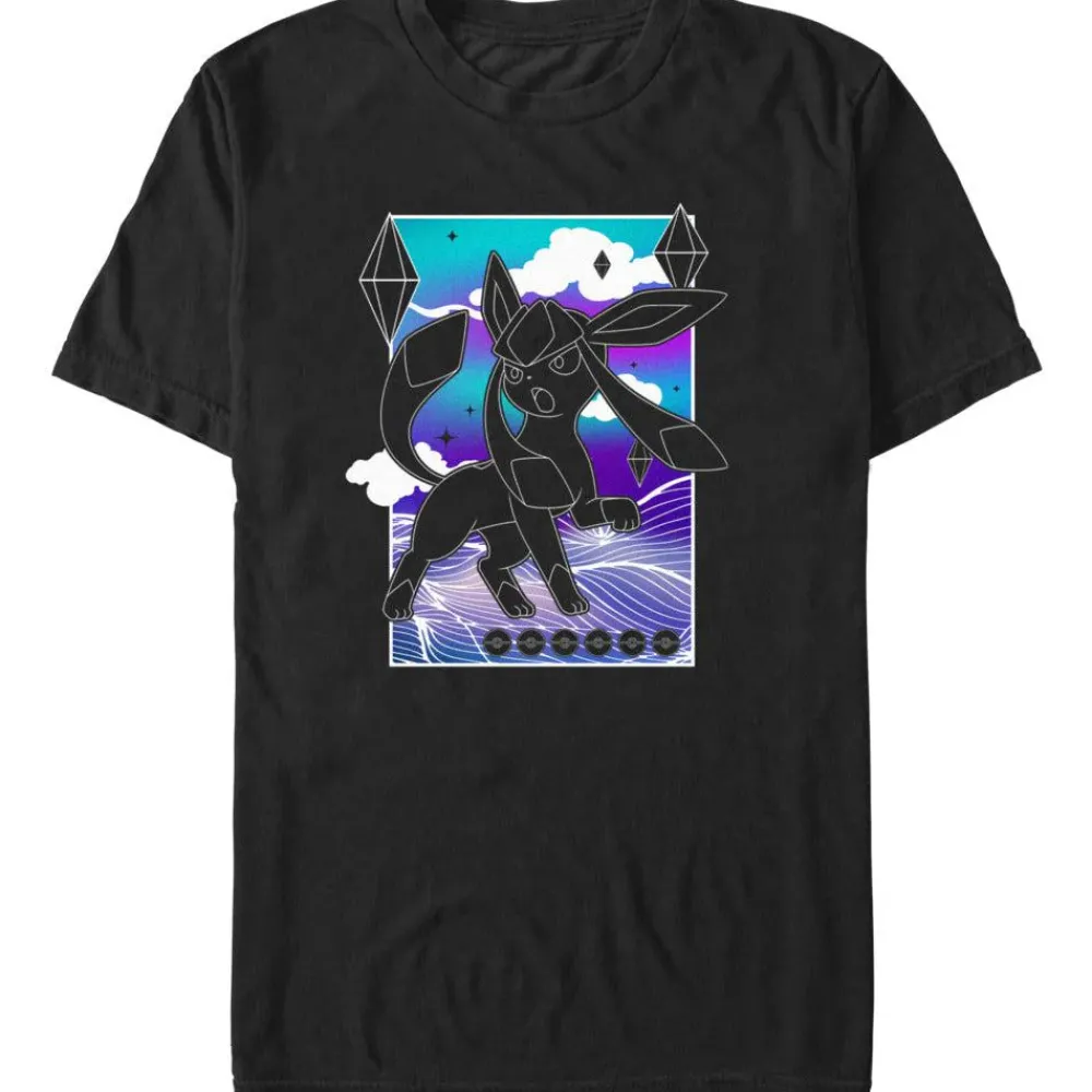 Best Fifth Sun Pokemon - Glaceon Northern Lights - T-Shirt