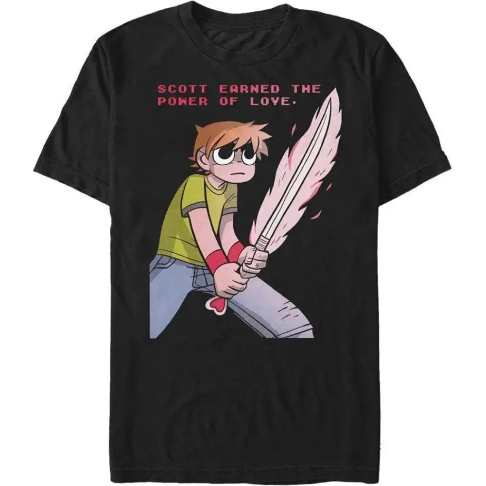 Discount Fifth Sun Scott Pilgrim vs. The World - Power of Love - T-Shirt