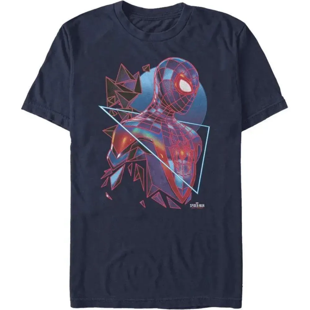 Hot Fifth Sun Spider-Man - 80's Style Miles Morales - T-Shirt