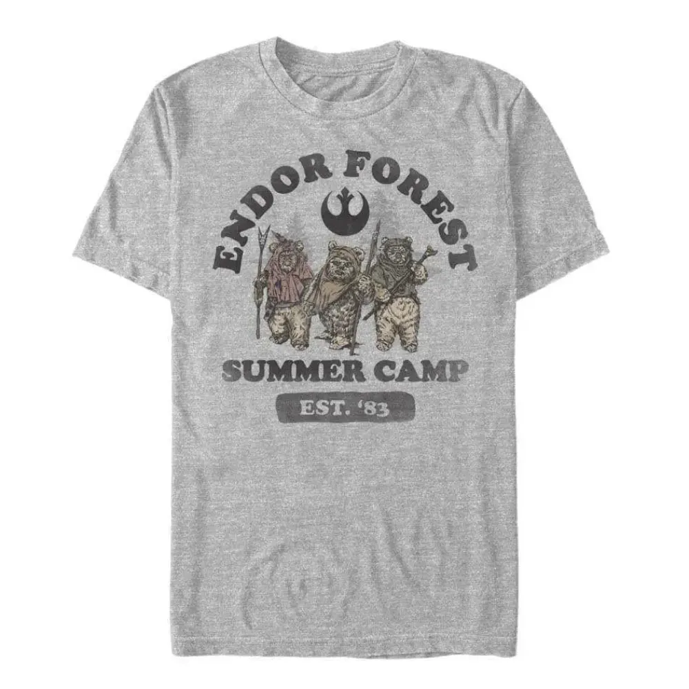 New Fifth Sun Star Wars - Endor Forest Summer Camp - T-Shirt