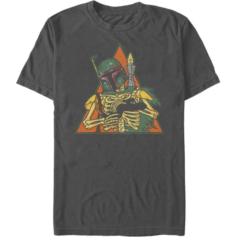Sale Fifth Sun Star Wars - Skeleton Boba - T-Shirt