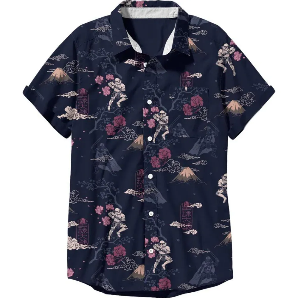 Fashion Fifth Sun Star Wars - Storm Trooper Samurai - Button Down