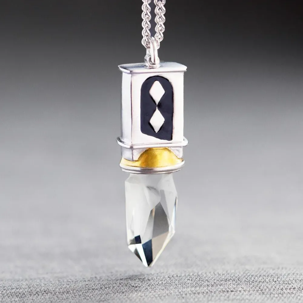 Discount RockLove Jewelry Star Wars X RockLove Ahsoka Tano Kyber Crystal Necklace