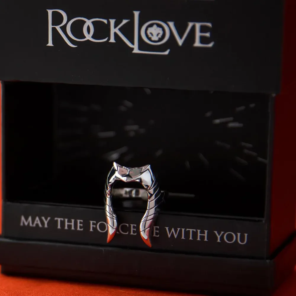 Fashion RockLove Jewelry Star Wars X RockLove CLONE WARS Ahsoka Tano Montral Ring