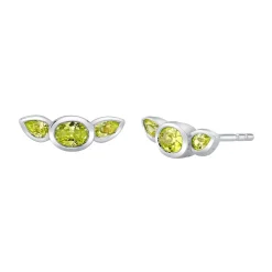 New RockLove Jewelry Star Wars X RockLove Grogu Crystal Stud Earrings
