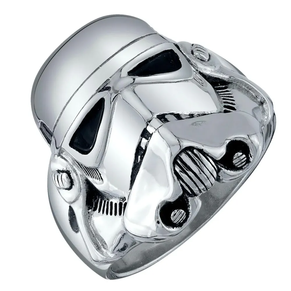 Best RockLove Jewelry Star Wars X RockLove Stormtrooper Helmet Ring