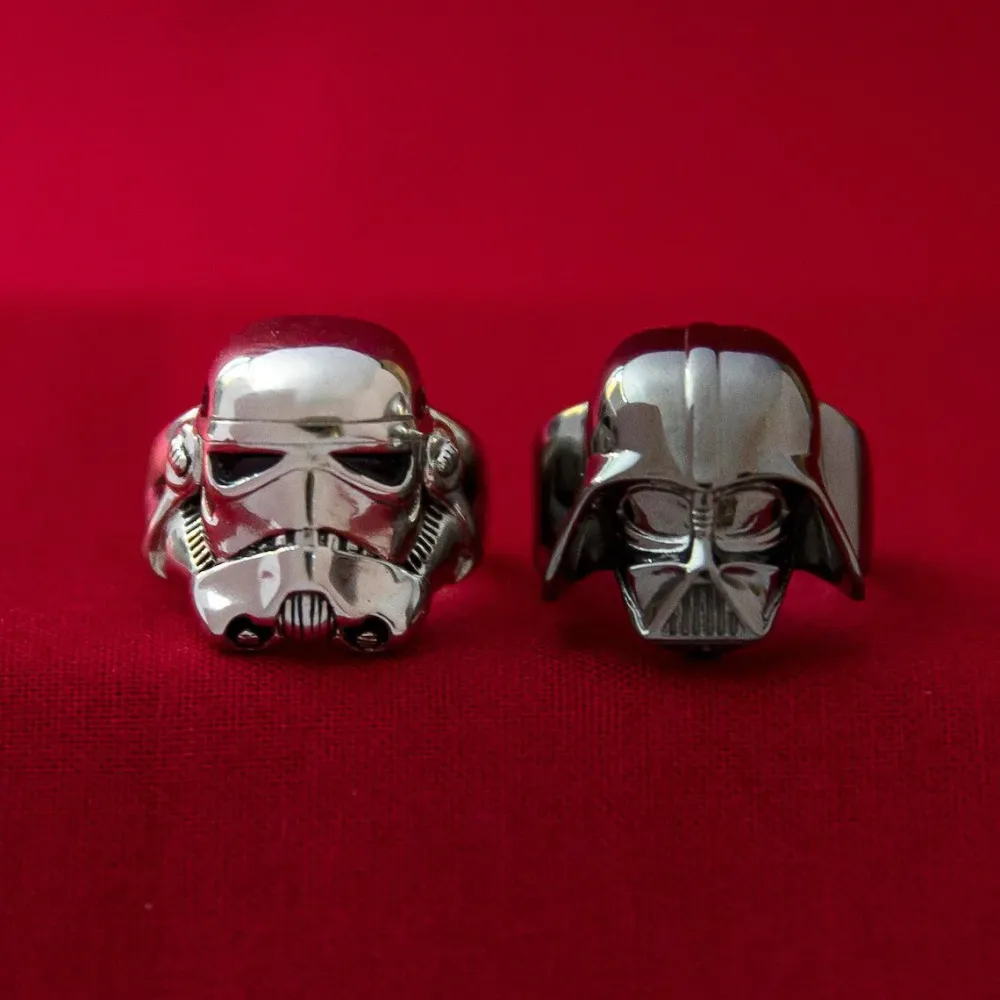 Best RockLove Jewelry Star Wars X RockLove Stormtrooper Helmet Ring