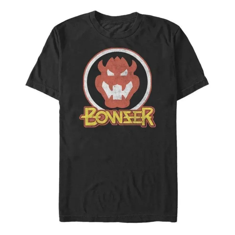 Sale Fifth Sun Super Mario Bros. - Bowser Rocker Style - T-Shirt