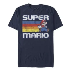 Discount Fifth Sun Super Mario Bros. - Fast Mario Distressed - T-Shirt