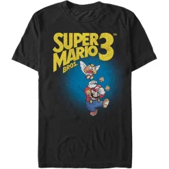 Best Fifth Sun Super Mario Bros. - Super Mario Bros. 3 Mario Attacked - T-Shirt