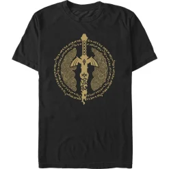 Online Fifth Sun The Legend of Zelda - Tears of the Kingdom Master Sword Icon - T-Shirt